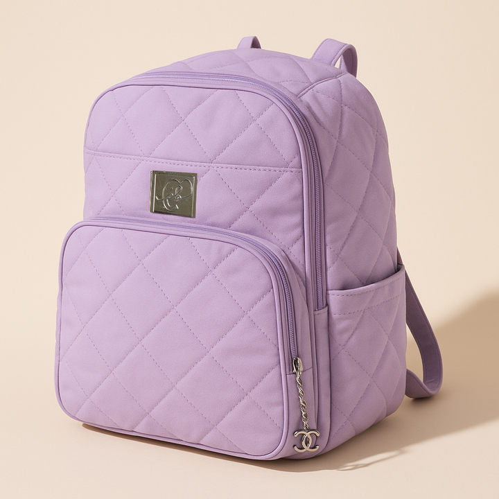 BABY DIAPER BAG (WATERPROOF) PLAIN PURPLE - PESH