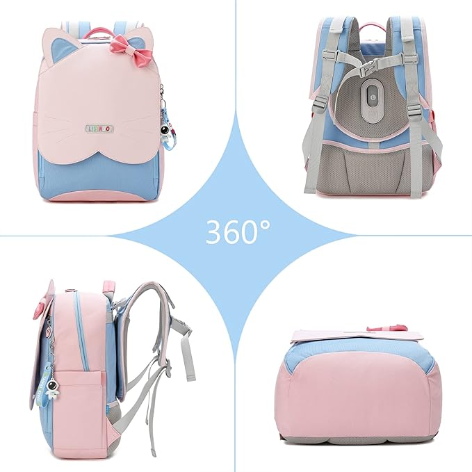 LISINUO GIRLS PREMIER QUALITY BAG PEACH - PESH