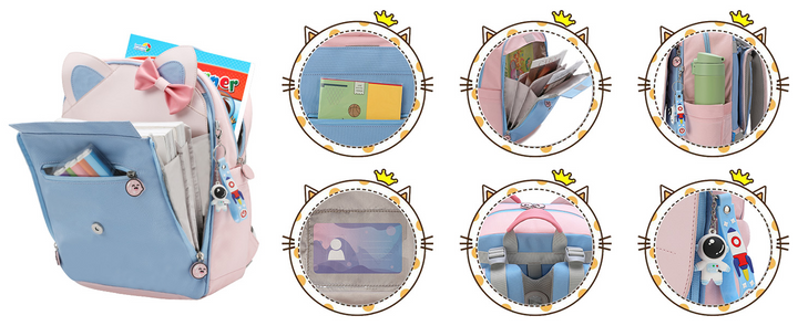 LISINUO GIRLS PREMIER QUALITY BAG PEACH - PESH