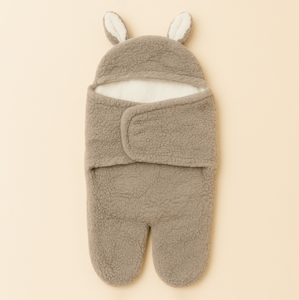 SUNSHINE BABY WOOLEN SWADDLE GREY (9-12M)