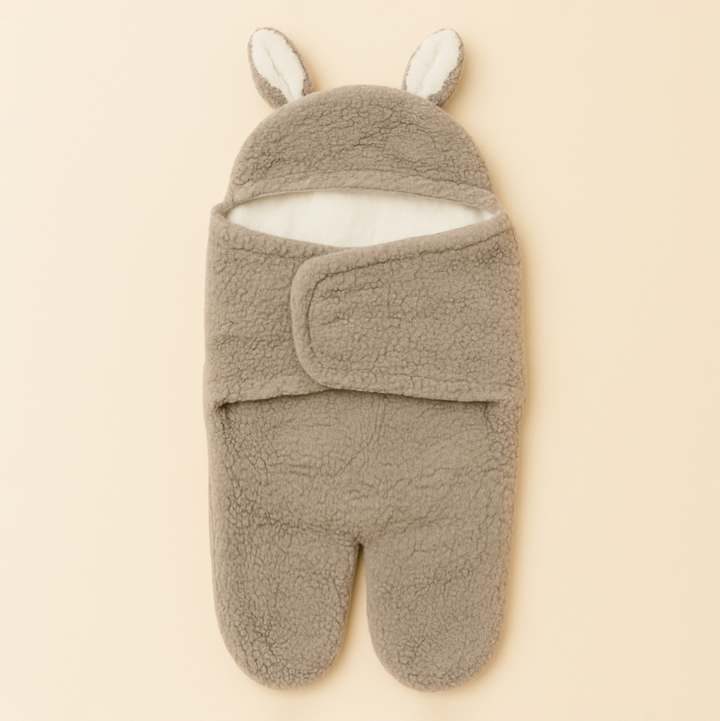 SUNSHINE BABY WOOLEN SWADDLE GREY (9-12M)