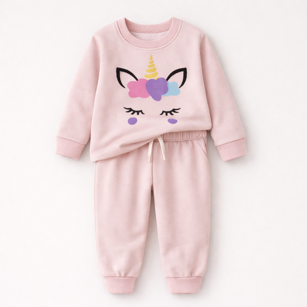 Shop Now Tracksuit Baby Pink| sportswear | babyplanet.pk – Baby Planet