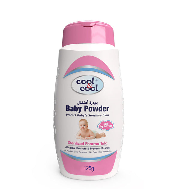 Cool & Cool Baby Powder Sterilized 125G