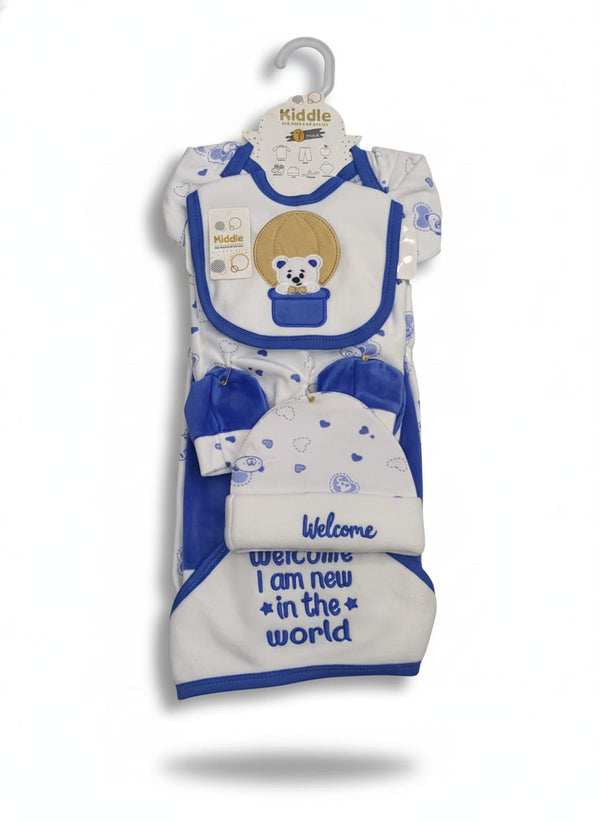 Little Star Newborn Baby 7Pcs Warm Gift Set Blue