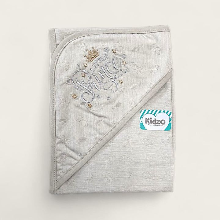Little Star Baby Wrapping Sheet Prince Grey