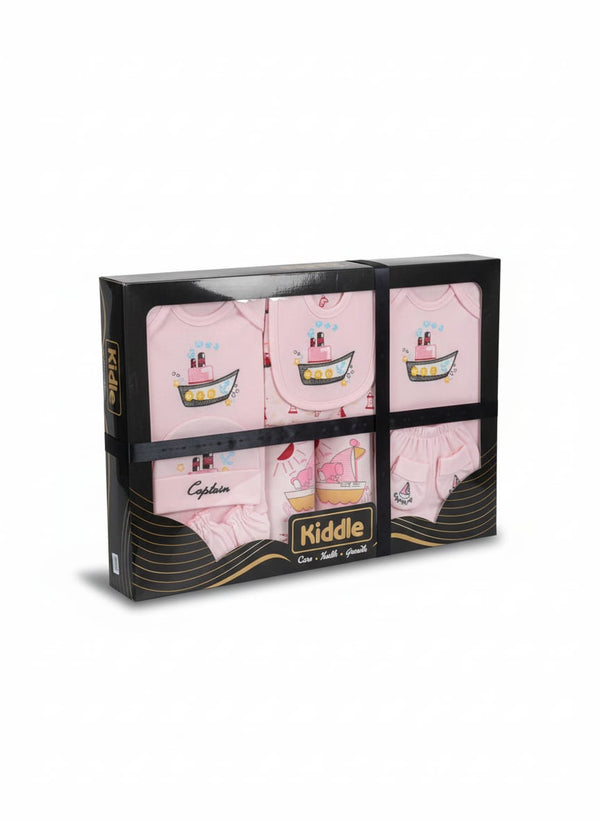 Little Star Newborn Baby 10Pcs Gift Set Boat Pink