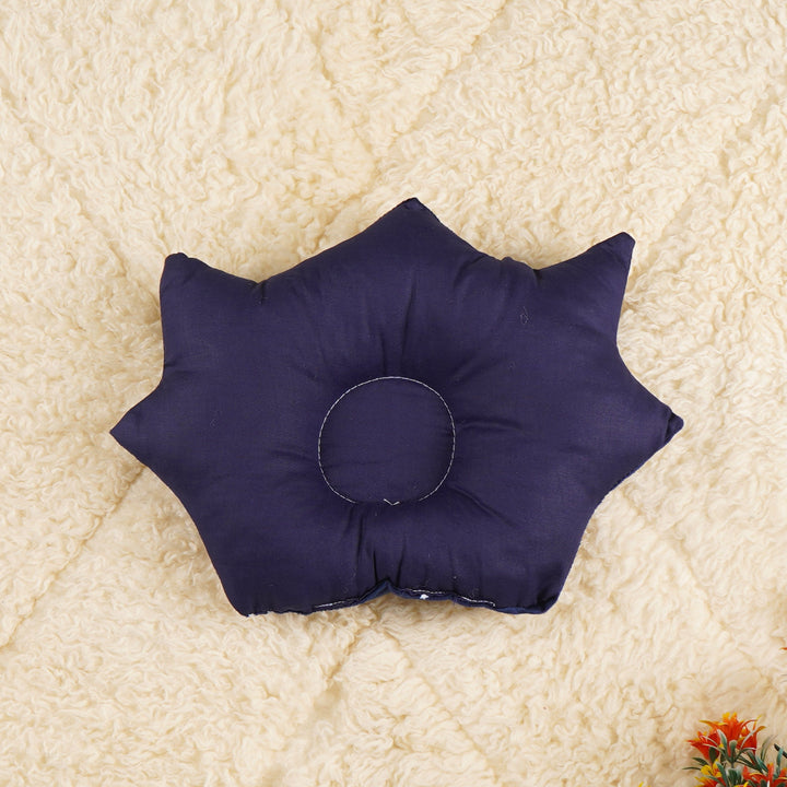 LITTLE STAR FIRST LOVE VELVET STAR CARRY NEST PRINTED NAVY BLUE