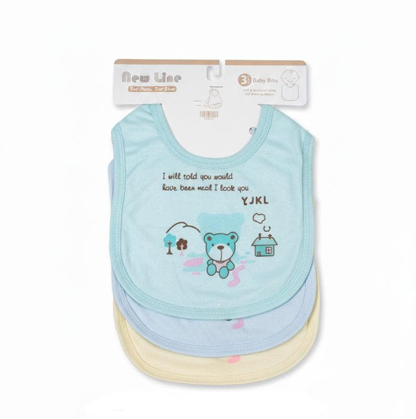 Little Star Baby 3Pcs Bib Set Green