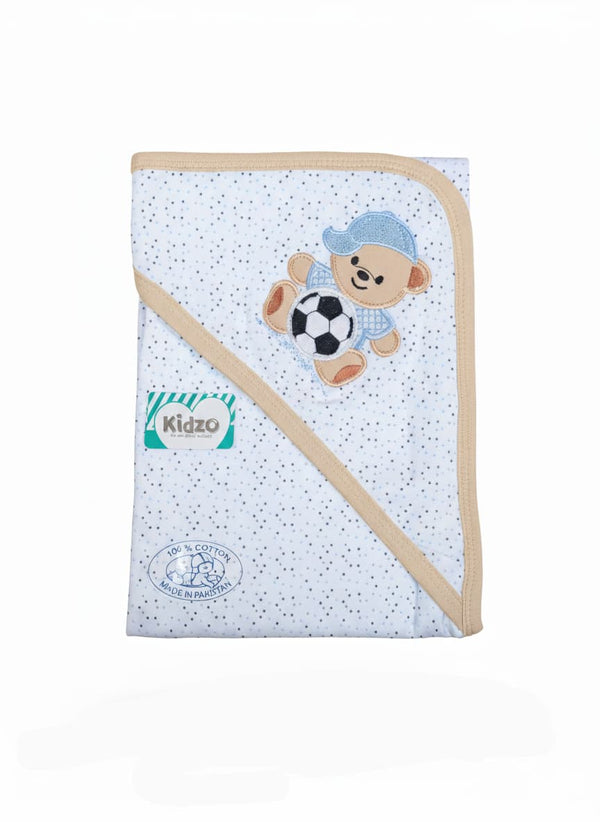 Little Star Baby Wrapping Sheet Bear Beige