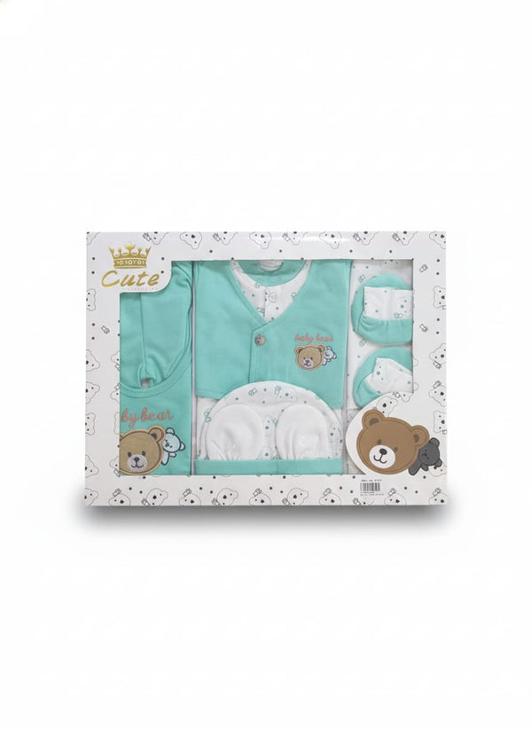 Little Star Newborn Baby 10Pcs Gift Set Green