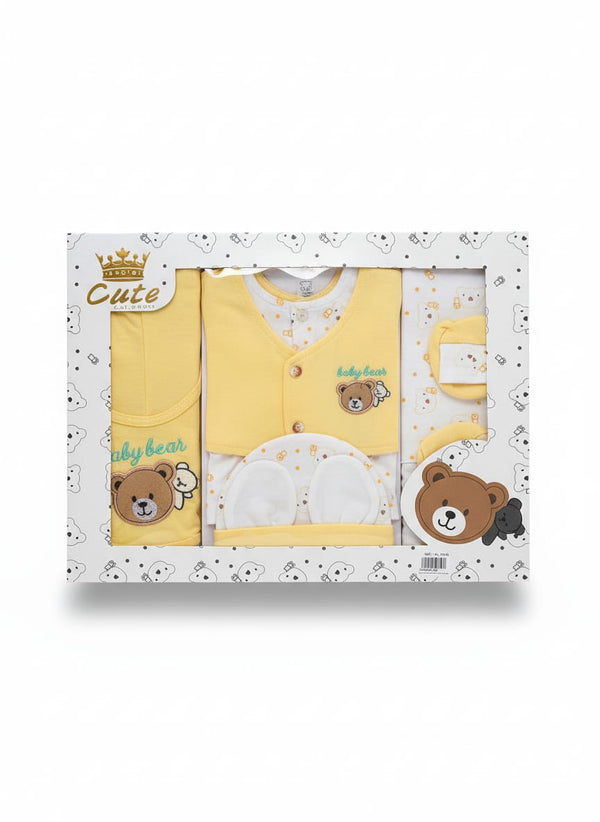 Little Star Newborn Baby 10Pcs Gift Set Yellow