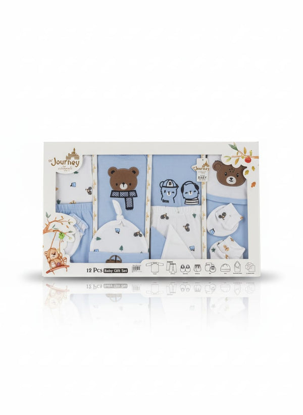 Little Star Newborn Baby 12Pcs Gift Set Blue