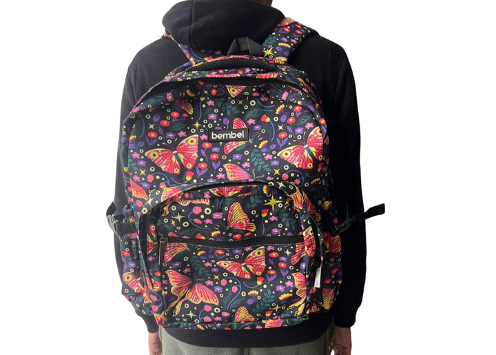 Bembel 18" Backpack - Butterflies