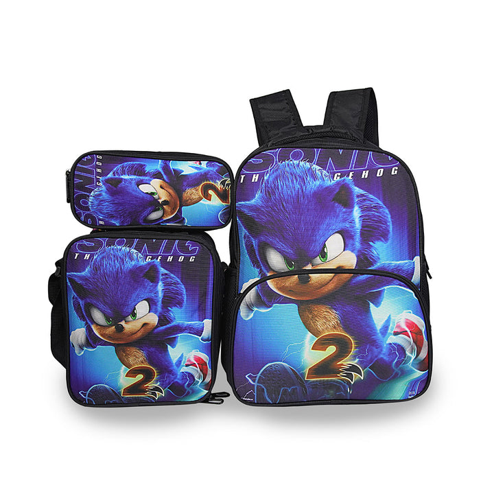Bembel 16" Kids 3 Piece Bag Set - Sonic