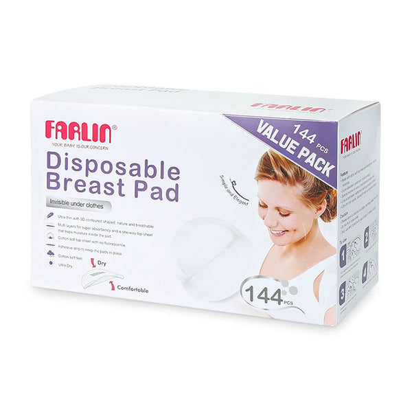 Farlin Disposable Breast Pads – Value Pack(144 Pcs)