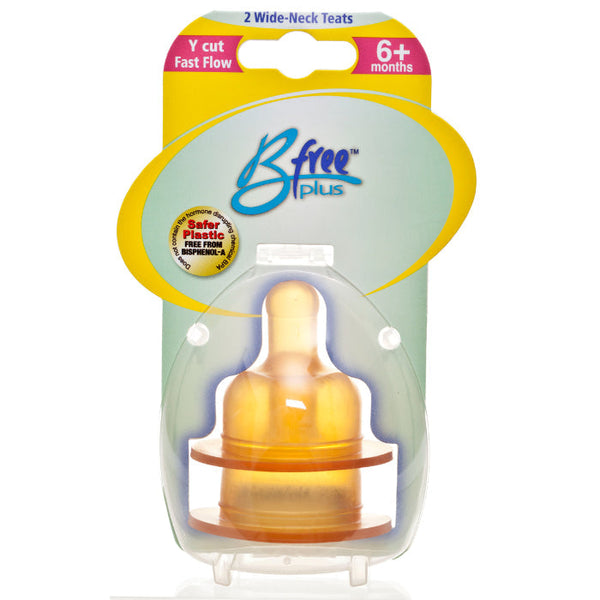 Junior Kids Stage 3 Natural Teat 6+M Twin Pack