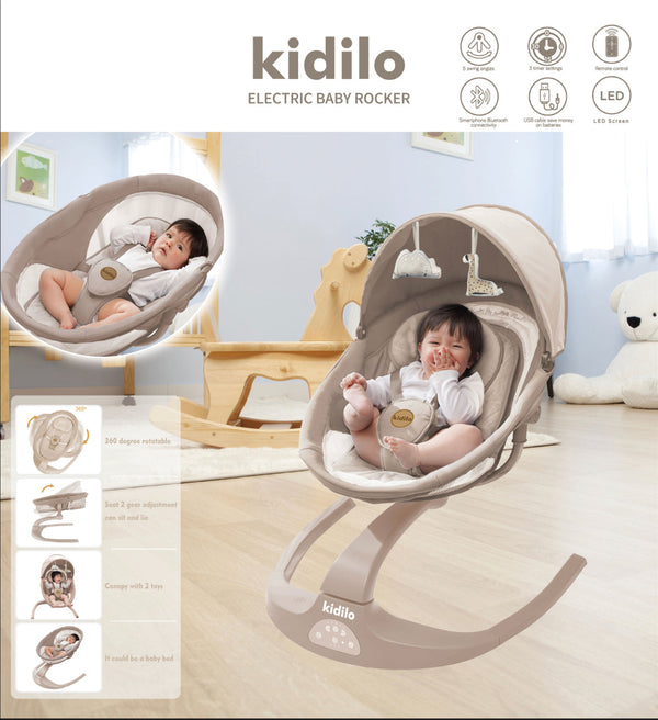 Junior Baby Electric Swing Kidilo