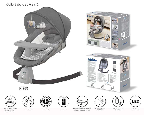 Junior Baby Electric Swing Kidilo