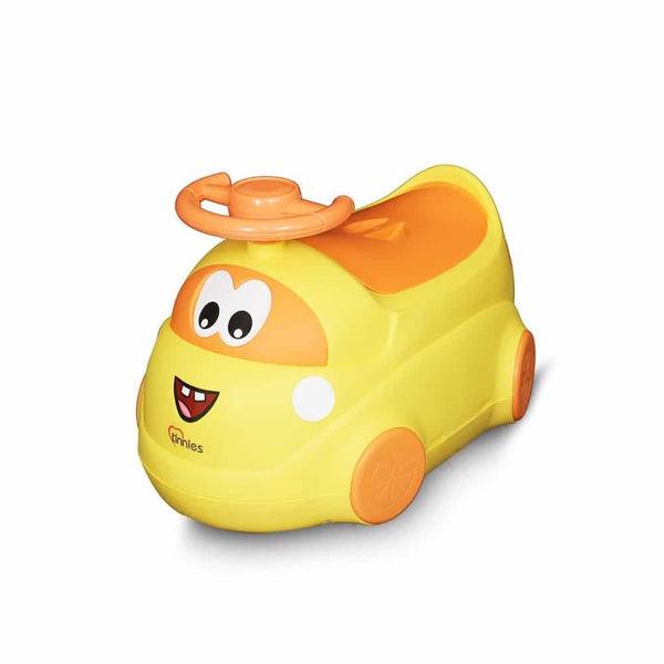 Tinnies Baby Driver Potty-Yellow