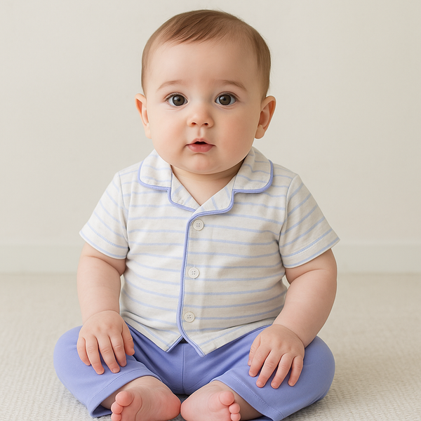 Cuddle & Cradle Set of 2 Sleep Suit (Gray)