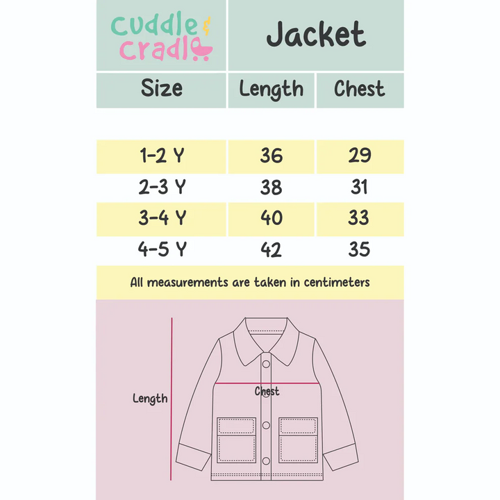 Cuddle & Cradle Fleece Button Down Jacket - 4-5 Y