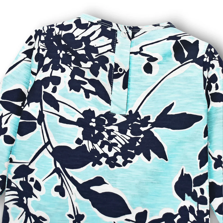 Cuddle & Cradle Girls Fleece Frock & Shirt Set (Mint - 001) - 4-5 Y