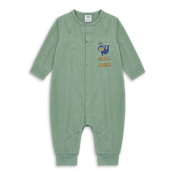 Cuddle & Cradle Baby Full Length Romper (Chill Vibes) - 18-24 M