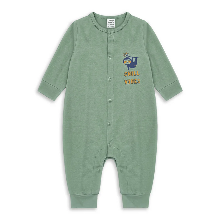 Cuddle & Cradle Baby Full Length Romper (Chill Vibes) - 18-24 M