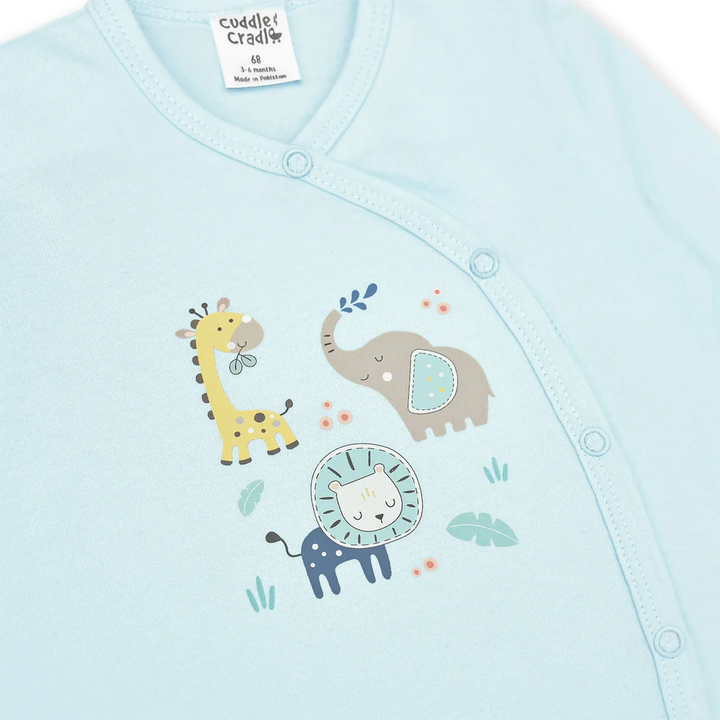 Cuddle & Cradle Baby Gift Set of 3 pcs (Animals Series - 001) - 6-9 M