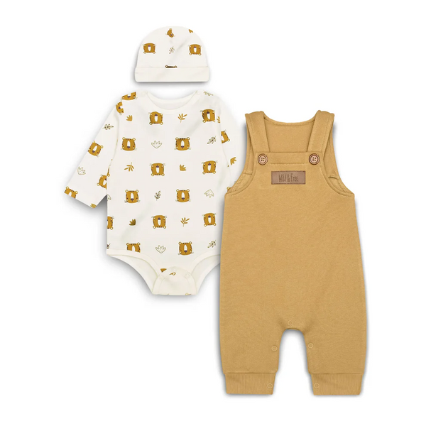 Cuddle & Cradle Baby Fleece Romper Set (Wild and Free) - 12-18 M