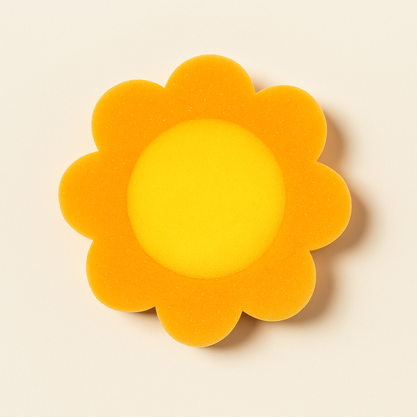 Baby Bath Sponge Sun Orange - Sunshine