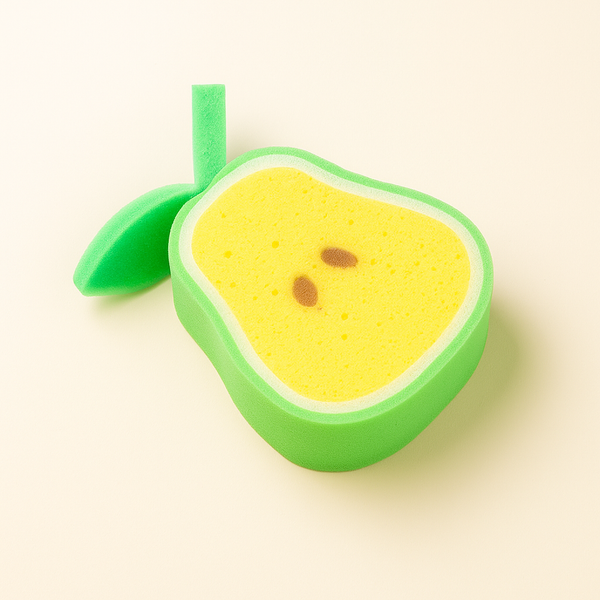 Baby Bath Sponge Fruit Pear - Sunshine