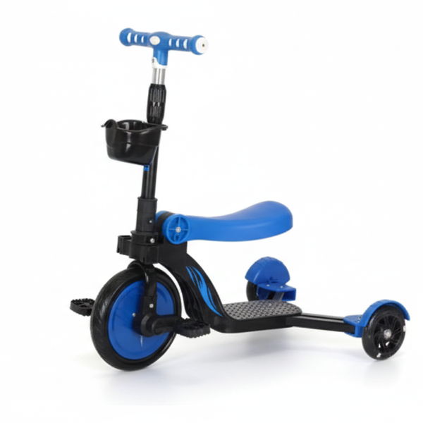 Infantes Kids Tricycle Blue & Black