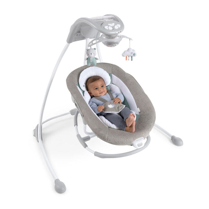 Ingenuity Dreamcomfort Inlighten Cradling Swing & Rocker - Pemberton