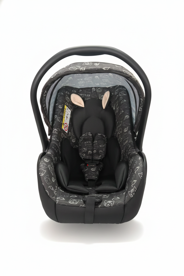 Infantes Baby Carry Cot Black