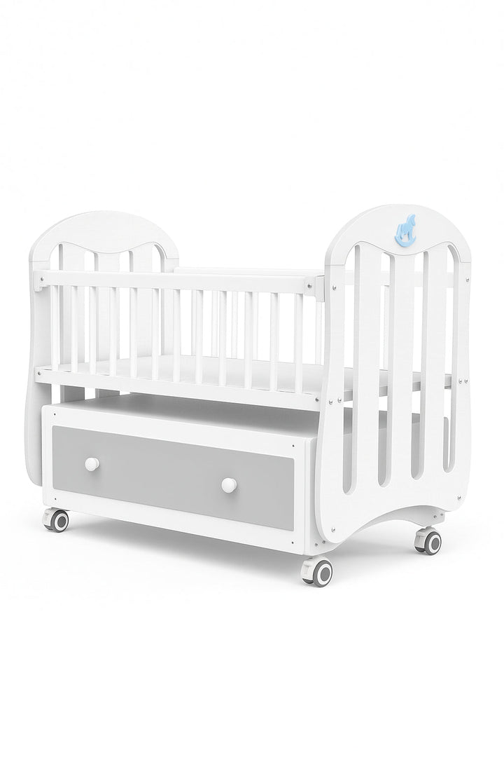 Infantes Baby Wooden Cradle White