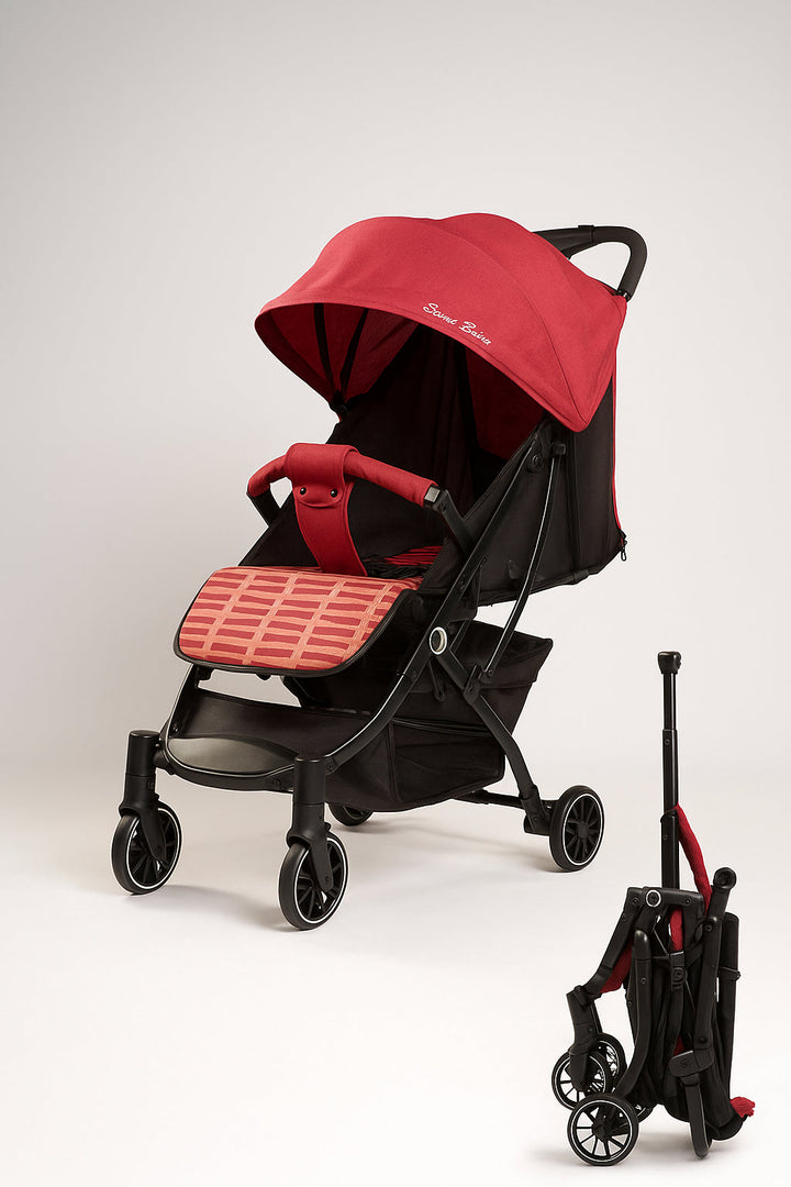 Infantes Baby Stroller Red