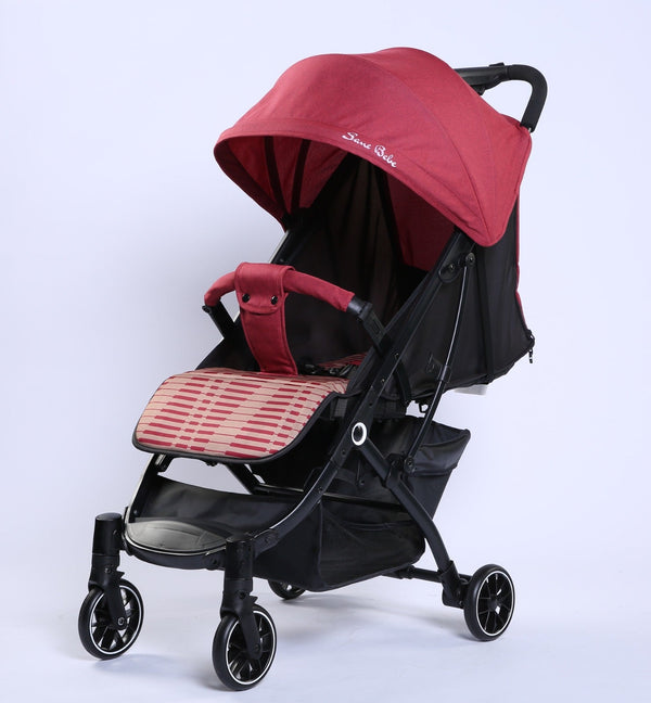 Infantes Baby Stroller Printed Red