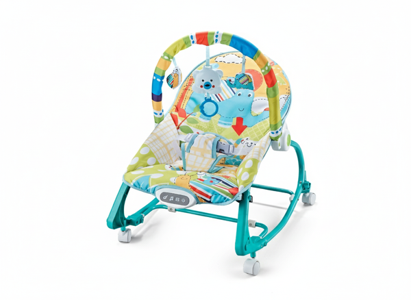 INFANTES BABY ROCKER ELEPHANT GREEN