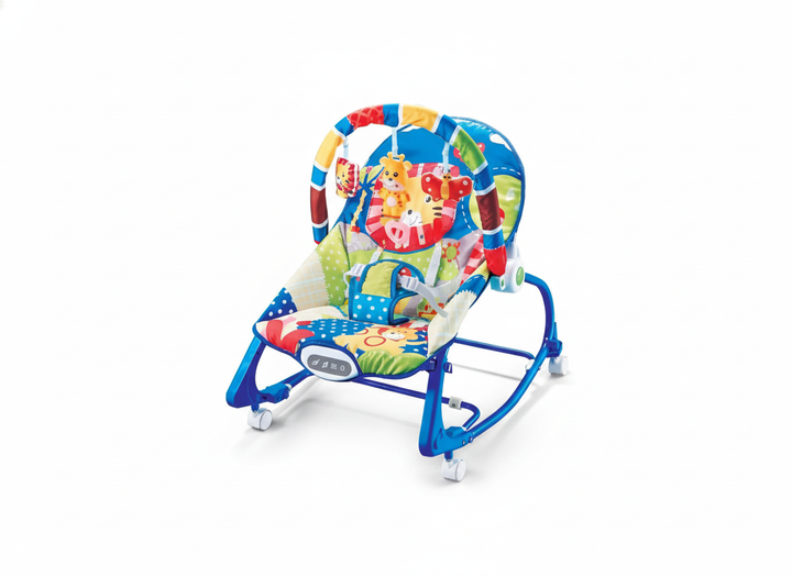 Infantes Baby Rocker Lion Blue - Infantes – Baby Planet