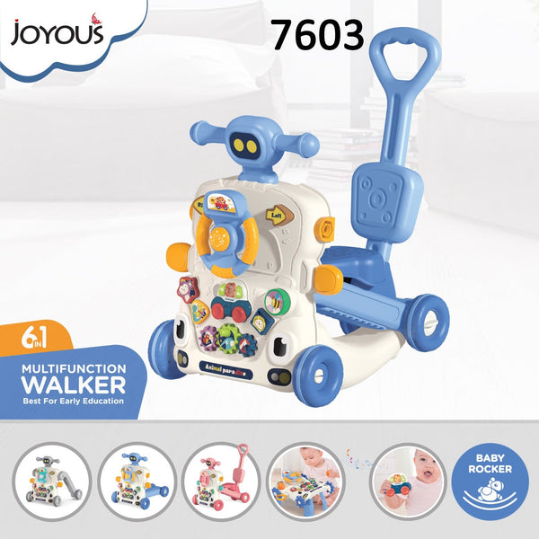 Joyous Activity Walker 6In1 Blue