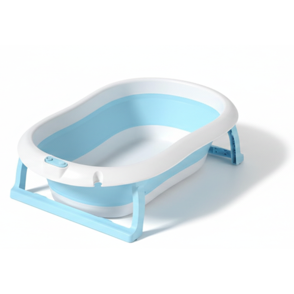Infantes Baby Bath Tub Blue & White
