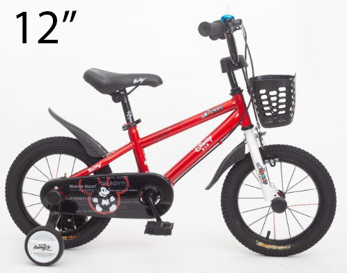 Infantes Kids 12" Bicycle Mickey Mouse Red
