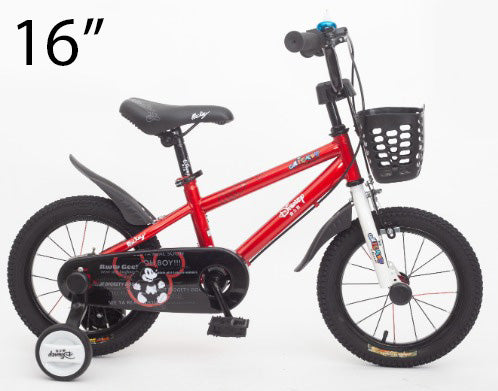 Infantes Kids 16" Bicycle Mickey Mouse Red