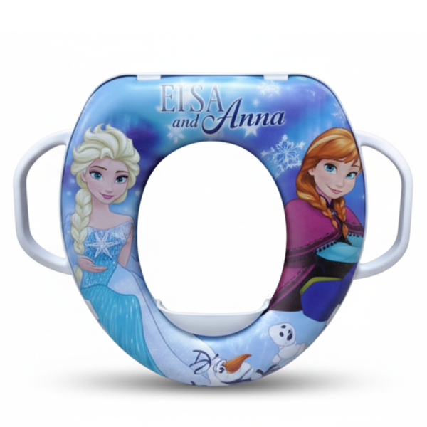 Infantes Baby Foam Potty Trainer Seat Elsa Blue
