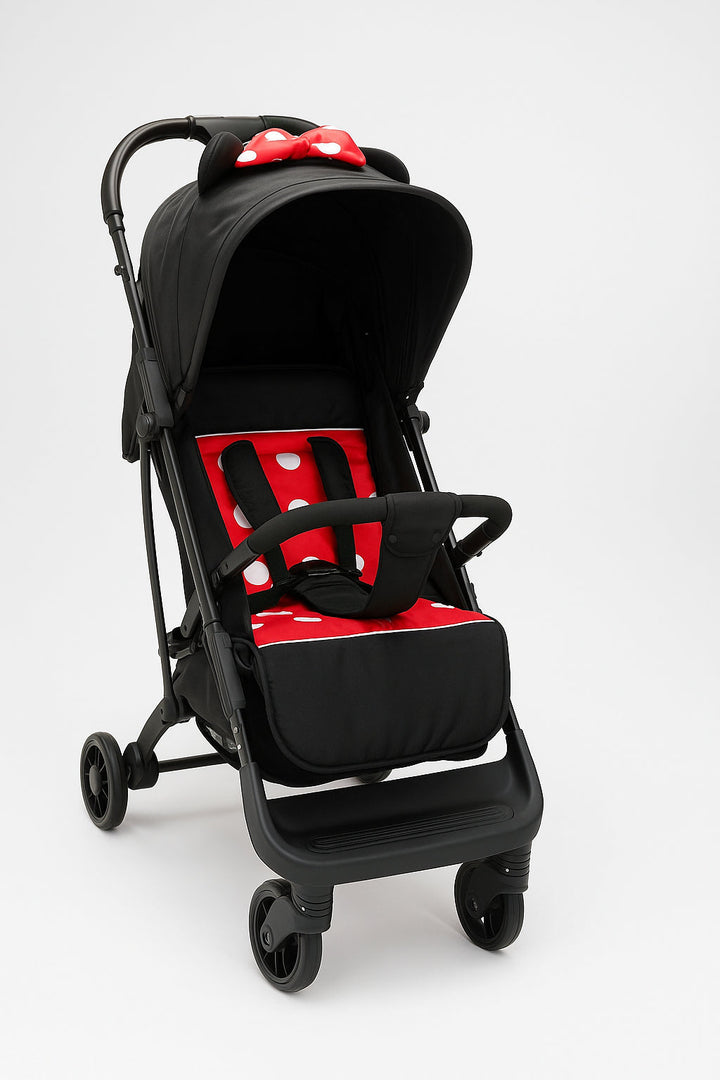Infantes Baby Stroller Black & Red