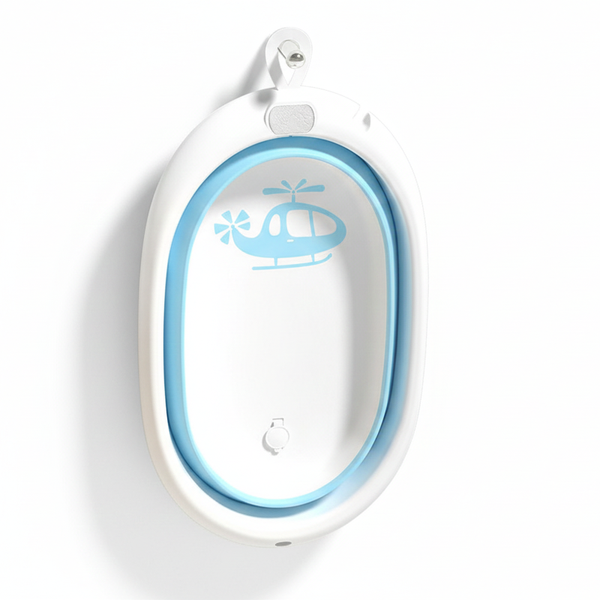 Infantes Baby Bath Tub Blue & White