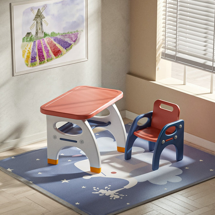 Infantes Baby Table Chair Set Red