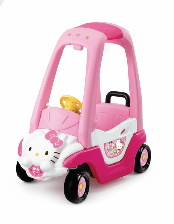Infantes Kids Roof Car Pink