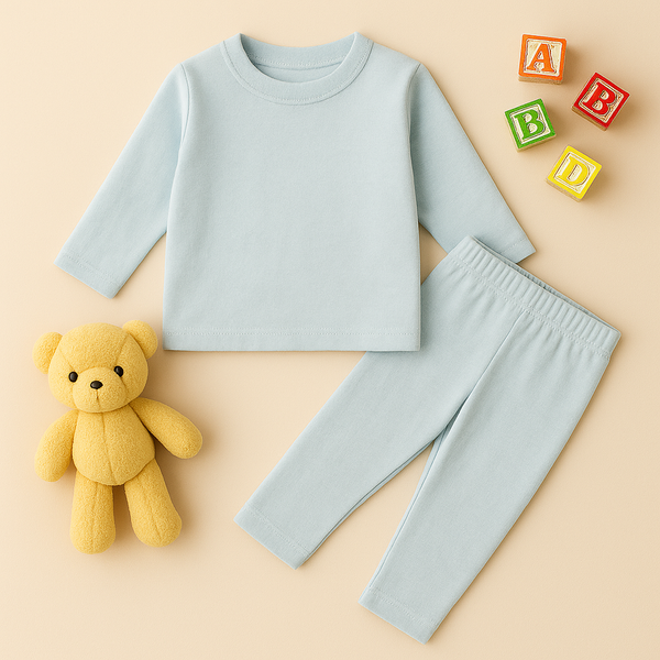 Kids Rib Innerwear Mint Blue - Sunshine